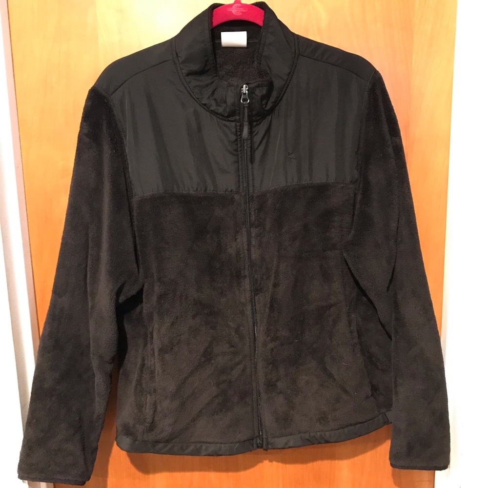 Black Danskin Now Zip Jacket